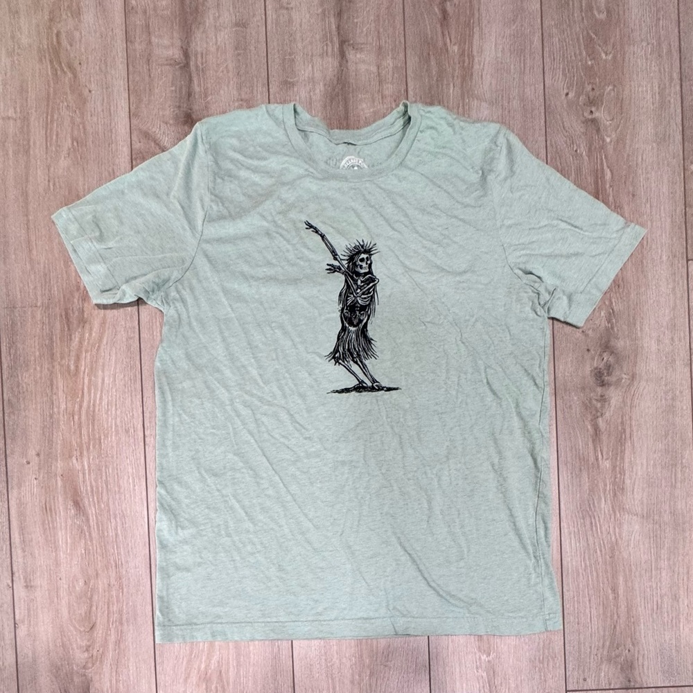 Ballast Point Tee Shirt XL Skeleton Hula Girl